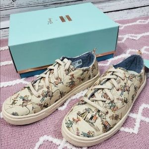 Toms X Disney lace up kid sneakers